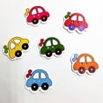 thumbnail image 3 of jifeng 50 Assorted Car Shape Wood 2 Hole Button Embellishments For Sewing Scrapbook, 3 of 7