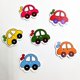 thumbnail image 3 of 50 Piezas De Botones De Madera Con 2 Agujeros En Forma De Coche Surtidos Para Manualidades De Costura, 3 of 7