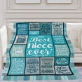 thumbnail image 2 of Best Friend Blanket, Best Friend Birthday Gifts for Women, Gifts for Best Friend Women, Bestie Gifts for Women, Friendship Gifts for Women, BFF, Besties, for Friend Throw 60" X 50", 2 of 5