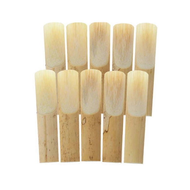 High Quality Reeds Sax 10 Pack Alto Sax Saxophone Reeds Strength 1.5 2.0 2.5 3.0 3.5 4.0 ...