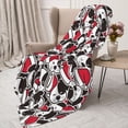 thumbnail image 3 of Hirioo Cute Dog for Flannel Blanket, Cozy and Warm Throw for Bed or Couch ,Perfect for All Seasons-60"x50", 3 of 6