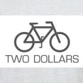 thumbnail image 3 of CafePress - Two Dollars Ash Grey T Shirt - Men's Classic Graphic T-Shirt, 3 of 4