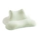 thumbnail image 4 of Almohada de algodón viscoelástico para la cara, para hombre y mujer, diseño ergonómico sencillo. Verde, 4 of 9