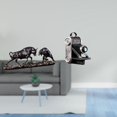 thumbnail image 2 of Escultura de cámara Feng Shui moderna, adorno de resina, obra de arte animal china única para escritorios, armarios, bares, regalos para familiares y, 2 of 8