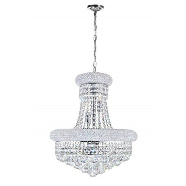 Empire 18 inch 8 Light Chandelier with Chrome Finish