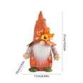 thumbnail image 3 of kladzum Fall Decorations for Home - Cute Thanksgiving Gnomes Plush Dolls Soft Stuffed Cottons Toys for Home, Office, Room, Desk, Fall Decor Halloween Thanksgiving Table Centerpieces Holiday Gifts, 3 of 7