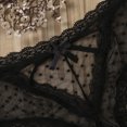 thumbnail image 4 of Faithtur Women See-through Lace Panties Solid Color Breathable Underpants, 4 of 7