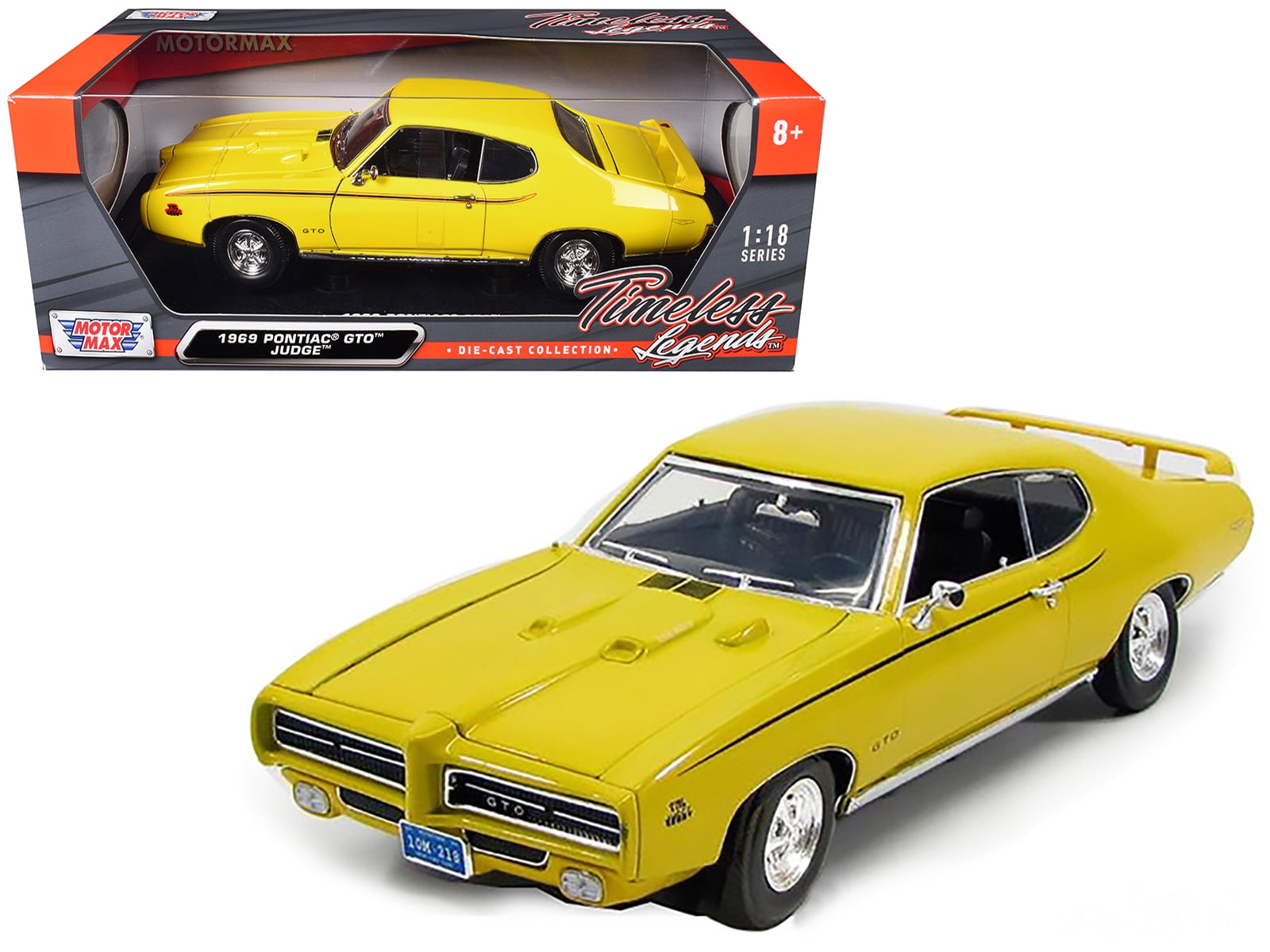 American Muscle 1968 Pontiac GTO Hardtop (Hemmings) 1:18 Scale