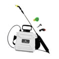 thumbnail image 1 of Rociador eléctrico portátil para jardín, varilla telescópica con correa para el hombro con asa, rociador de un solo hombro para Baño de mascotas 8L, 1 of 8
