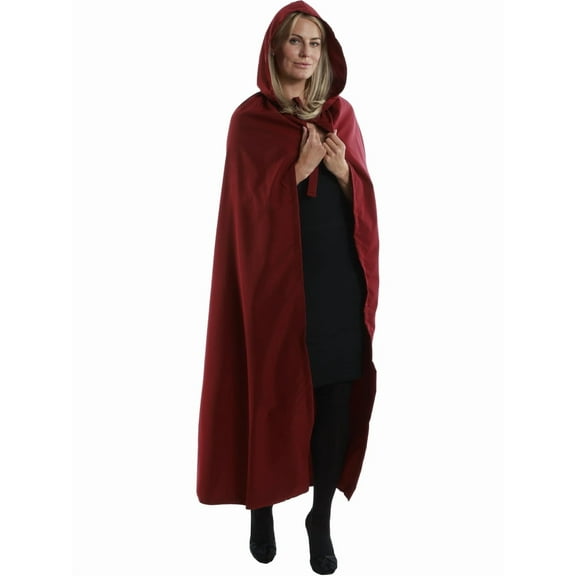 Womens Red Riding Hood Hooded Cape Costume Accessory