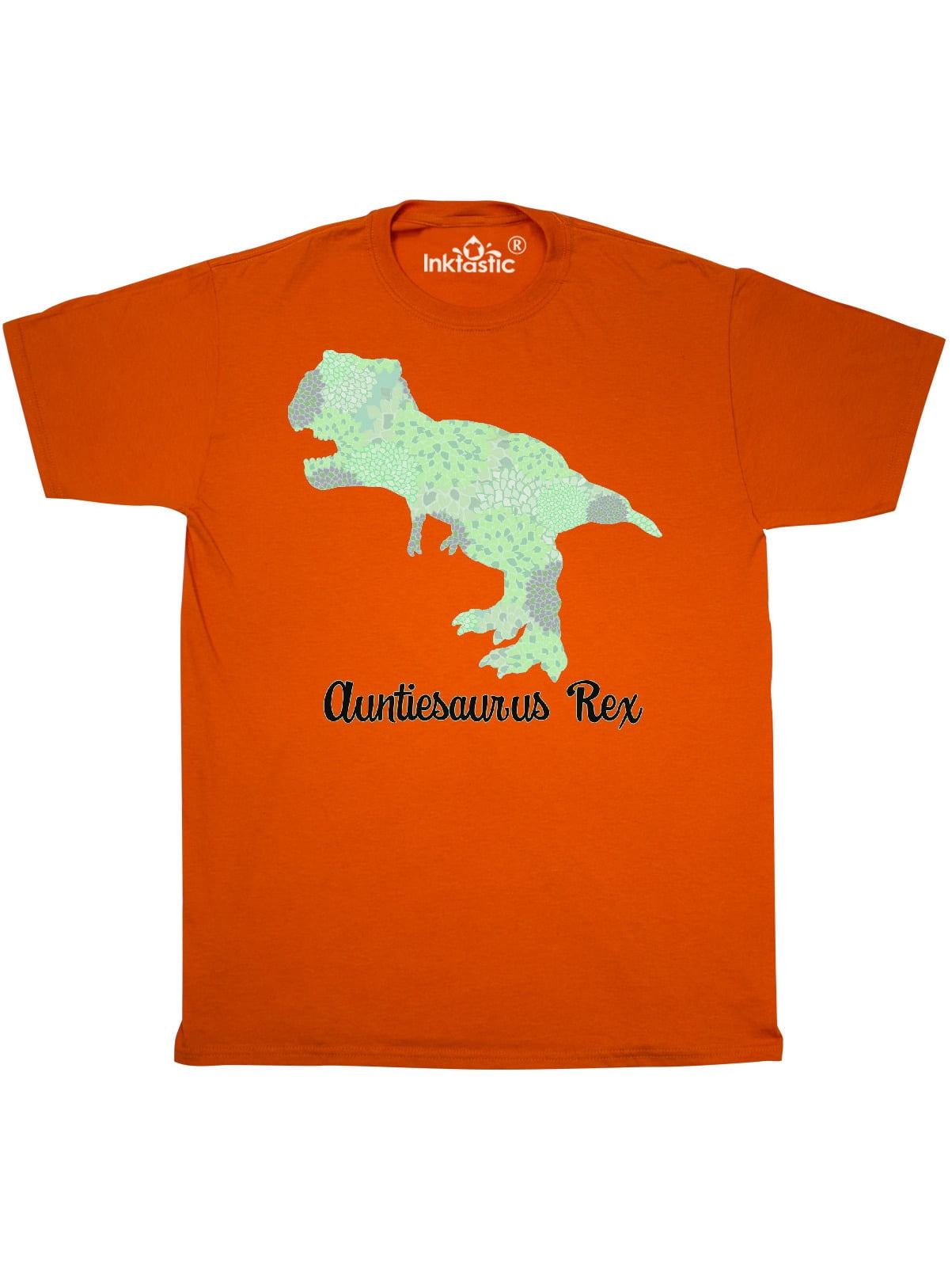 INKtastic - Auntiesaurus Rex in Green T 