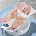 thumbnail image 3 of Portable Infant Bath Buttock Washing Tool - Ergonomic Baby Buttocks Basin for Counter Sink or Bathtub, Adjustable 4-Gear Design, Drainage Outlet, Safe & Easy for Daily Use, Space-Saving Storage Hook, 3 of 4