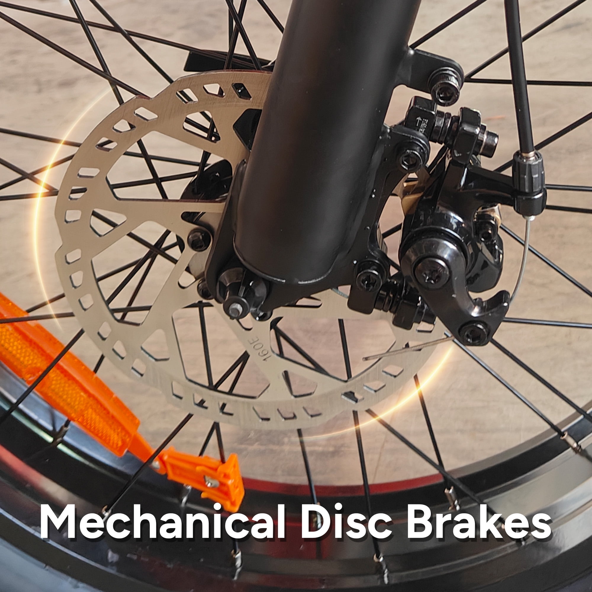 20" Fat Tire Electric Bike for Adults, 1000W Peak 31MPH Adults Ebike, 48V 16Ah Battery Electric Mountain Bicycle UL2849