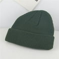 thumbnail image 2 of Povozer Kids Beanie Hat Winter Boys Girls Knit Beanies Caps Unisex Caps(Green,1-9 Years), 2 of 4
