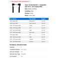 thumbnail image 2 of Outer Tie Rod End Kit 2 - Compatible with 2015 - 2019 Subaru WRX - Autopart Premium, 2 of 2