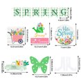 thumbnail image 2 of Bandeja decorativa para decoración del día de San Patricio, Pascua, primavera, decoración de bandeja escalonada, decoración de mesa para adornos de cocina, 2 of 8