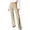F51 Beige, variant on Likimi Yoga Pants For Women Solid Color Drawstring High Waist Leggings Stretchable Casual Trousers Black Size Xl