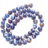- 8mm Millefiori Beads - Glass Millifiori Glass Lampwork Beads (M16) Many Flower