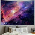 thumbnail image 2 of PRATYUS  Galaxy Tapestry Wall Hanging Purple Outer Space Tapestry Cool Trippy Nebula Universe Tapestries for Bedroom Living Room Dorm Decor  Painting, 2 of 6