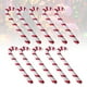 thumbnail image 2 of GOOHOCHY Juego de 10 muletas inflables navideñas con diseño de rayas decorativas, ideales para fiestas navideñas (muleta grande, rayas rojas y blancas), 2 of 7