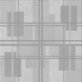 thumbnail image 1 of Ahgly Company Machine Washable Indoor Square Transitional Gunmetal Gray Area Rugs, 4' Square, 1 of 7