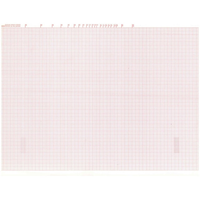 ECG Paper for Mortara ELI 200-215mm X 280mm X 200 Sheets, Z-fold (3/Box)