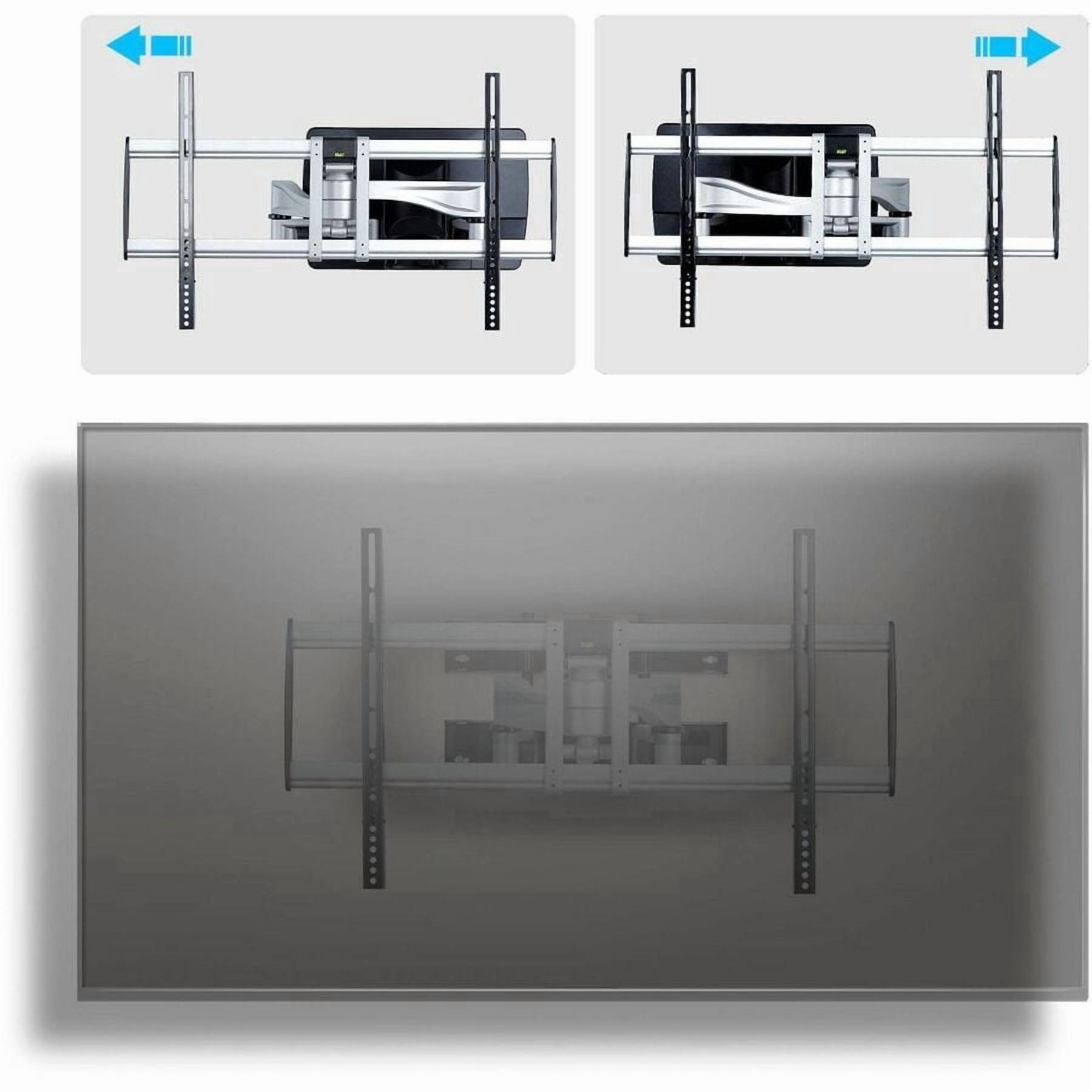 StarTech Heavy-Duty Articulating TV Wall Mount for up to 100-inch and 187.4lb/85kg Flat Screens, VESA, Low-Profile Bracket, TAA