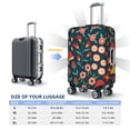 thumbnail image 6 of Balery Berries And Flowers Luggage Cover Protector, Scratch And Dirt Resistant, Fits 18-32 Inch Luggage - Large, 6 of 9
