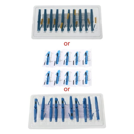 10pcs/set LC UPC Fiber Optic Fast Connector Adapter For Cold Splice Special Set