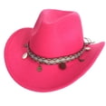 thumbnail image 4 of Western Frontier Style Cowboy Hat for Everyday Wear and Classic Rancher Sun Outdoor Adventure Riding Country Fashion Accessory, 4 of 4
