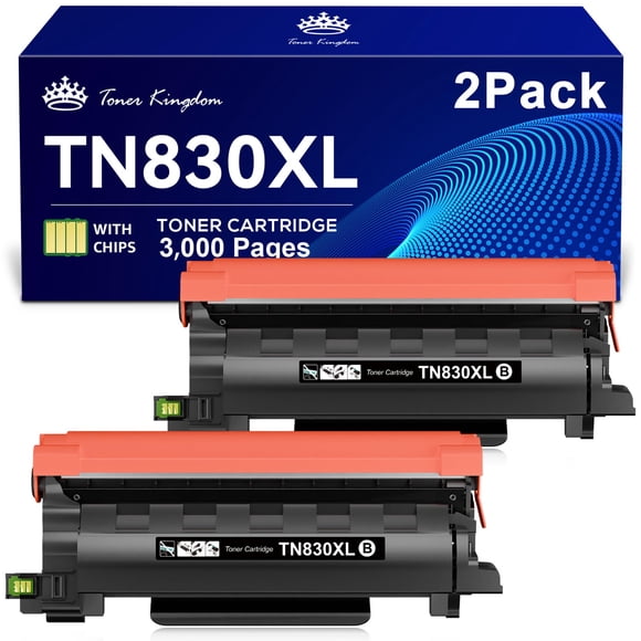 Cartucho de tóner Toner Kingdom compatible para Brother TN830XL