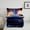 Blue Orange Yellow, variant on Castle Fairy 2-Piece Twin Size Comforter Set - Baseball Sport Theme Print