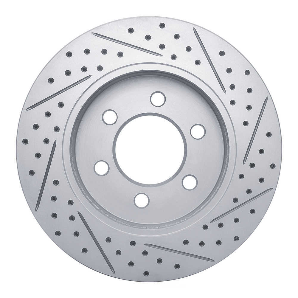 Dynamic Friction Company 830-54186L DFC Geoperformance Rotor - Drilled and Slotted