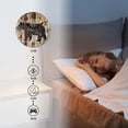 thumbnail image 3 of Round Analog Wall Clocks with Non-Ticking Sweep Movement,Battery Operated Clcoks Decorative for Home,Office-Wall Art Print Of Old Newspaper With The Silhouette Of Bear(12inch), 3 of 4