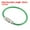 Green, variant on 6 Inch Wire Keychain Cable Stainless Steel Key Ring Loop, Blue, 10 Pack