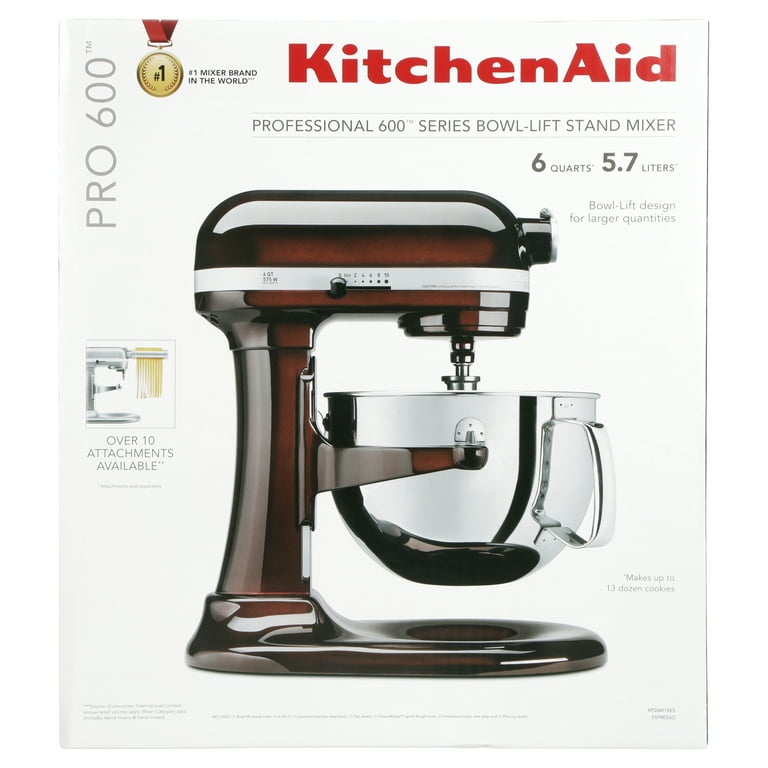 KitchenAid Pro 600 Series 6-Quart Bowl-Lift Stand Mixer - KP26M1X
