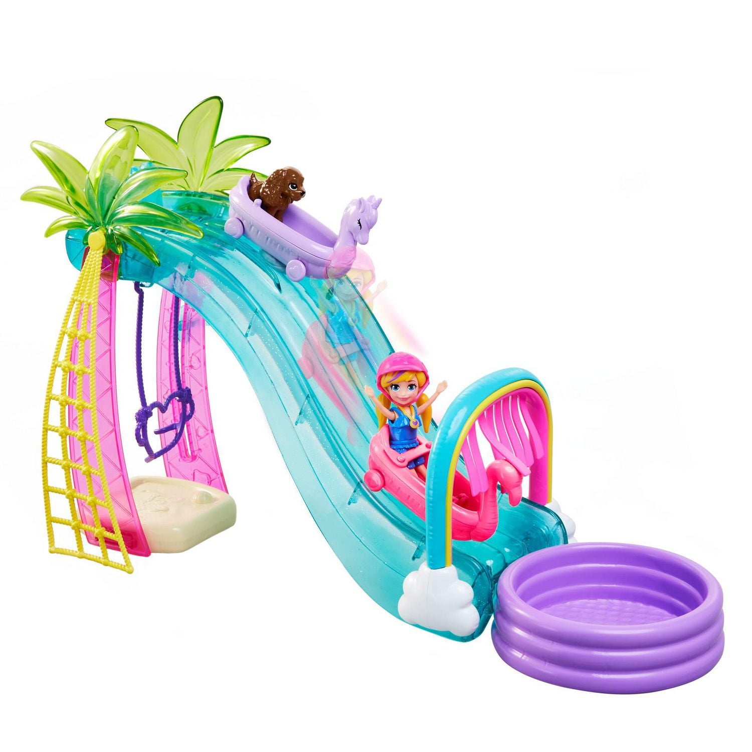 Polly Pocket Sunshine Splash Park Playset