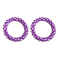 thumbnail image 1 of CSChome Hair Rings 2 Pcs Hair Rings Telephoneline Shape Decorative Elastic High Elasticity Dot Print Hair-Fixed Contrast Color Tie Hair Headwear, 1 of 7