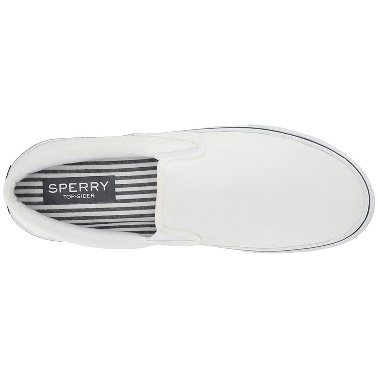 Sperry Men's Striper II Slip On Sneaker Salt Washed White - Main Image