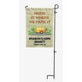 thumbnail image 4 of Printtoo Tan Home Is Where We Park It Motorhome CampingFlagCustom Personalized Camping Flags For Campers Double Sided CampsiteFlag, 4 of 4