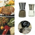 thumbnail image 1 of Kitchen Classique Stainless Steel Salt and Pepper Grinder Set Mill New, 1 of 7