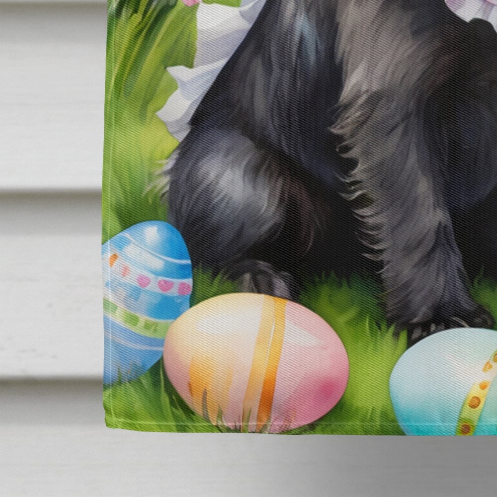 Cairn Terrier Easter Egg Hunt House Flag 28 in x 40 in