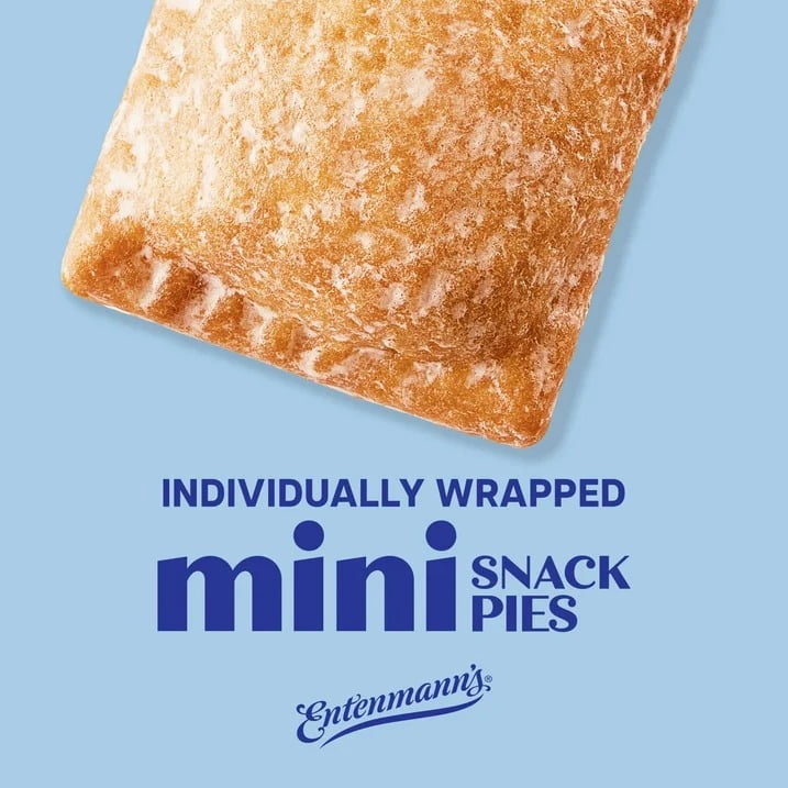 Entenmann's Apple Snack Pies, 6 Count, Mini Pies, 12 oz (2 Boxes Offer)