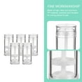 thumbnail image 3 of RENACLIPY 5-Pack Refillable Cream Bottles with Rotating Base Dispenser, Portable Skincare Containers for Travel and Home Use, 3 of 8