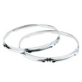 thumbnail image 2 of 1 Pair Snare Drum Hoop Rim for Percussion Instrument 13 Inch 6 Hole, 2 of 7