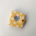 thumbnail image 4 of Álbum de fotos de carpeta de 3 pulgadas con agujero para colgar, corazón de amor hueco, organizador de 20 páginas, tarjeta de identificación, Almacenamiento y organización del hogar Amarillo Naiovety HA074576-03, 4 of 6
