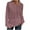 Pink, variant on Trendy Outfits for Women Fall Winter Trendy Hoodies Waffle Knit Lace Long Sleeve Plain Pullover Sweater Sweatshirt (L, Army Green)