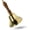 Solid Brass, variant on Hand Call Bell 4 INCH - 9 INCH Long - Loud Sound Brass Bell for Schools, Churches, Service, Dinner, Events, Elderly Assistance, and Outdoor Use