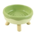 thumbnail image 2 of Pet Bowl Under 5 ! Kadlawus Elevated Pet Bowl Cat Dish Pet Feeder Donut Shaped Tall Legged Neck Protecting Large Diameter Bowl for Cats Dogs Anti-Tip, 2 of 6