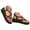 Blue, variant on Pandaie Womens Strappy Sandals Wedge Platform Summer Sandal with Arch Support Elastic Ankle Strap Casual Flip Flops Size 6-9